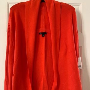 Banana Republic Orange Cardigan Sweater M New